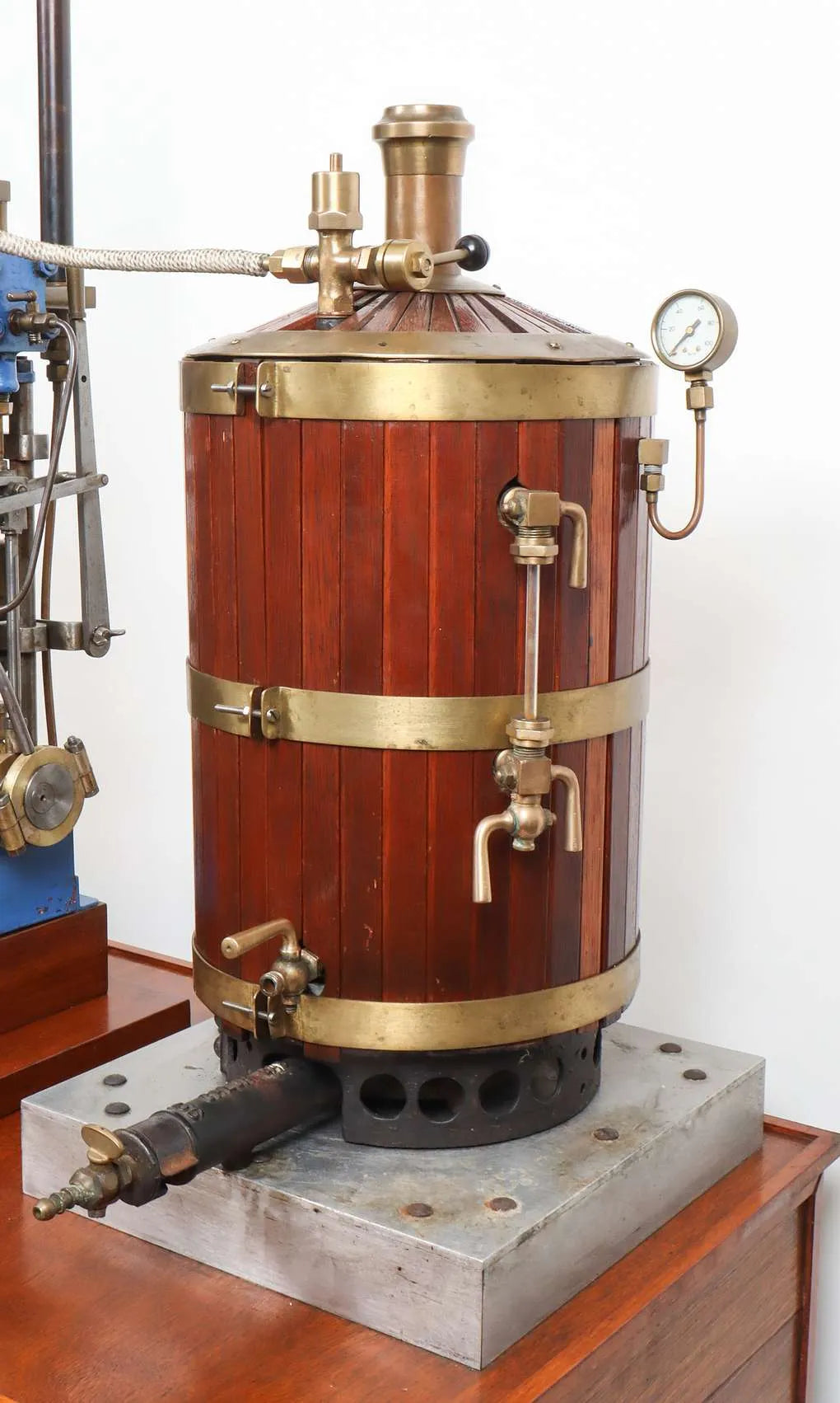 Gas-fired steam plant