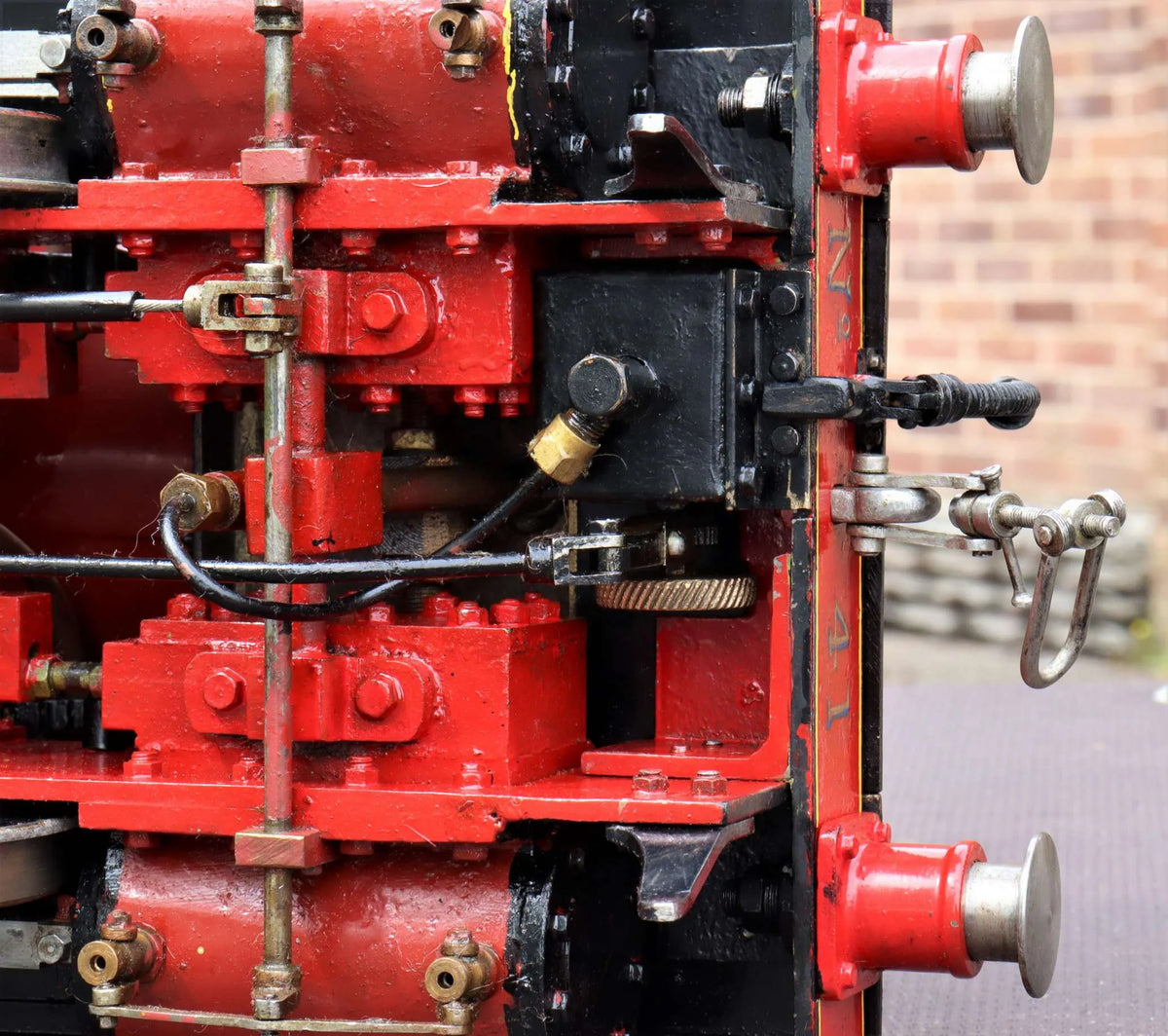 3 1/2 inch gauge North Staffordshire Railway 2-4-2T