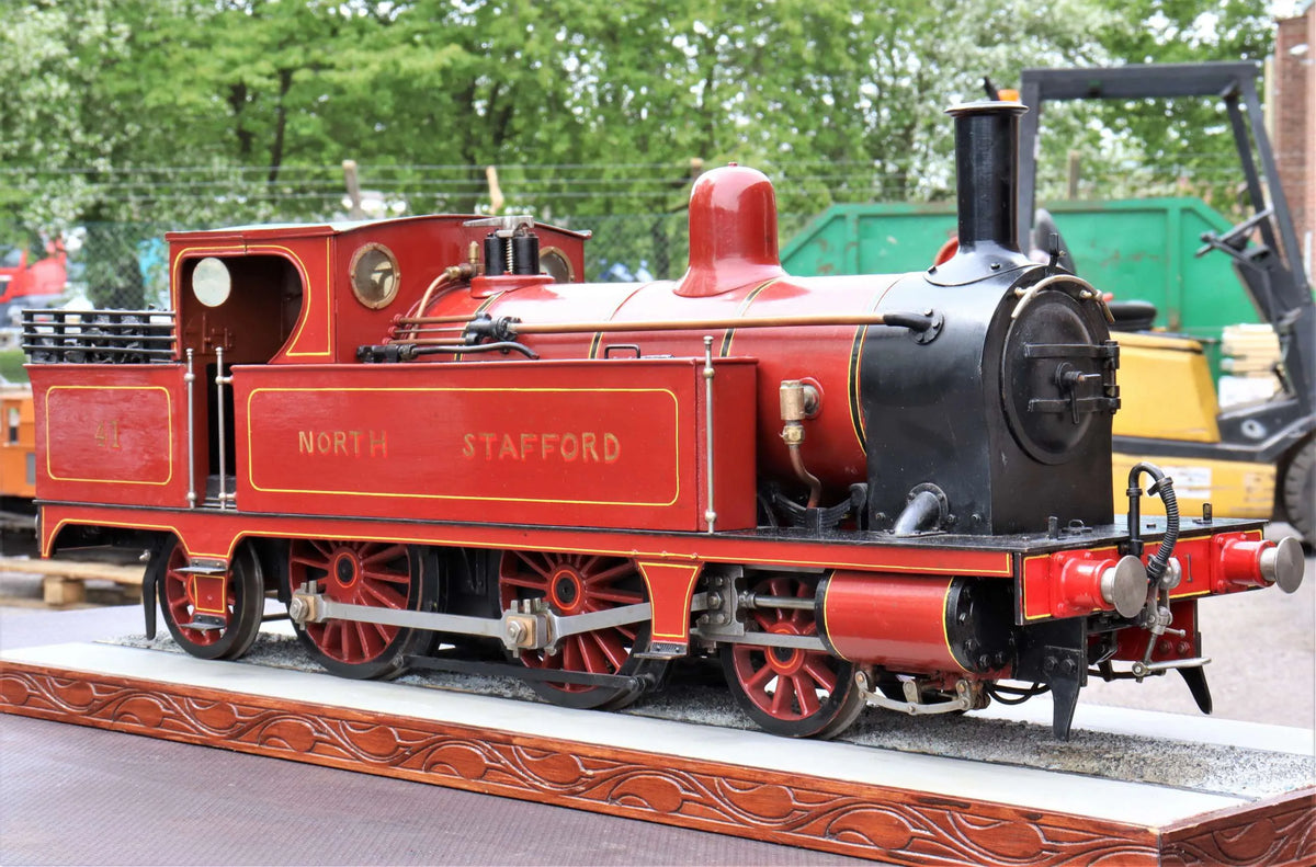 3 1/2 inch gauge North Staffordshire Railway 2-4-2T