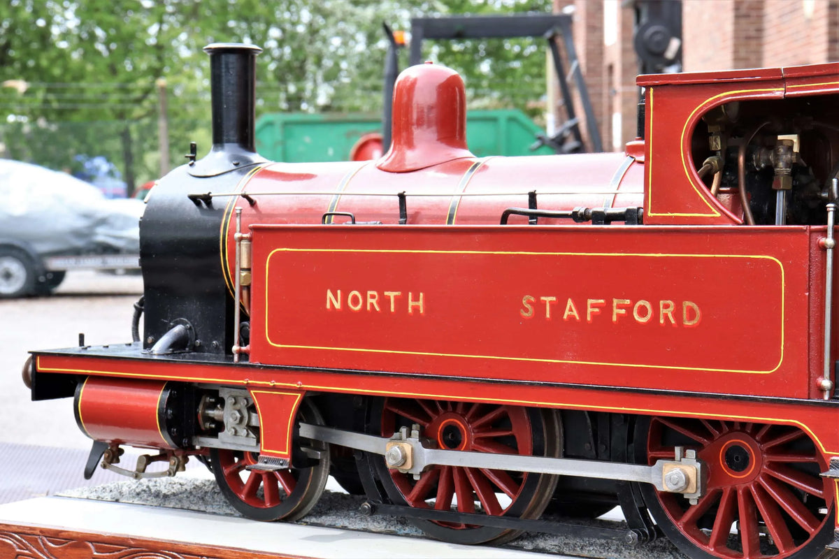3 1/2 inch gauge North Staffordshire Railway 2-4-2T
