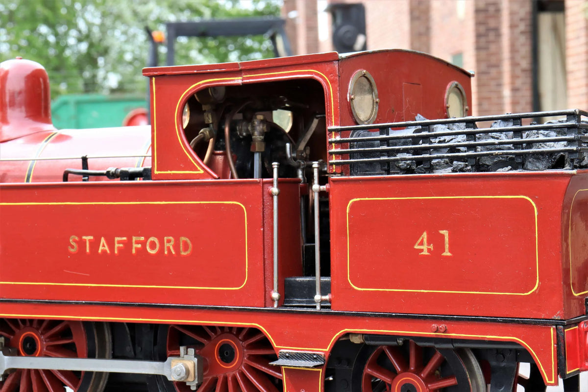 3 1/2 inch gauge North Staffordshire Railway 2-4-2T