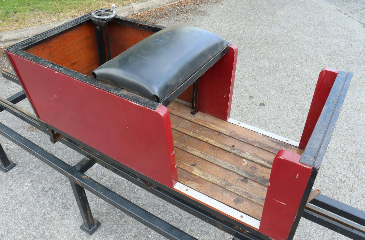 7 1/4 inch narrow gauge braked sit-in driving truck