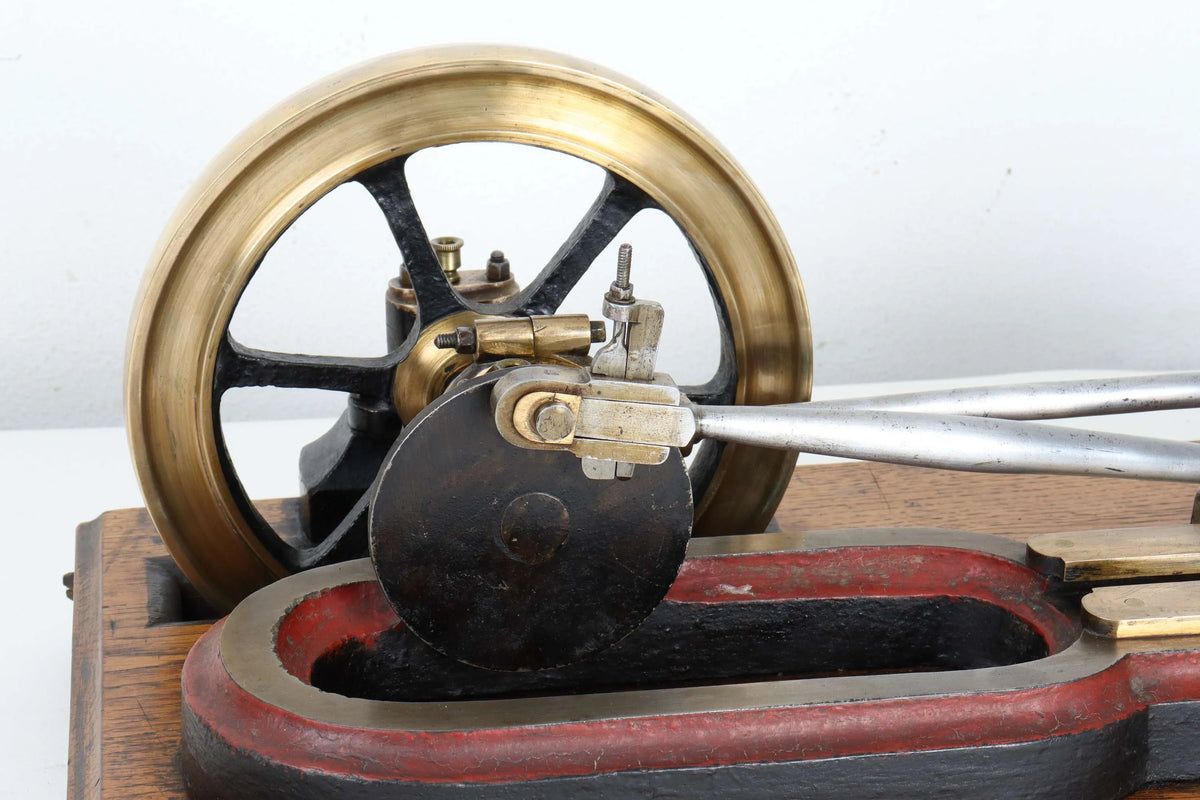 Vintage horizontal mill engine
