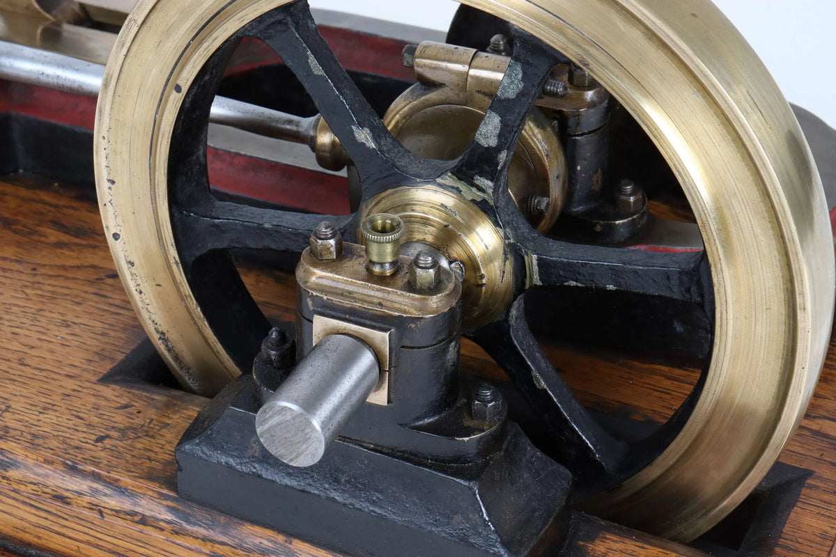 Vintage horizontal mill engine