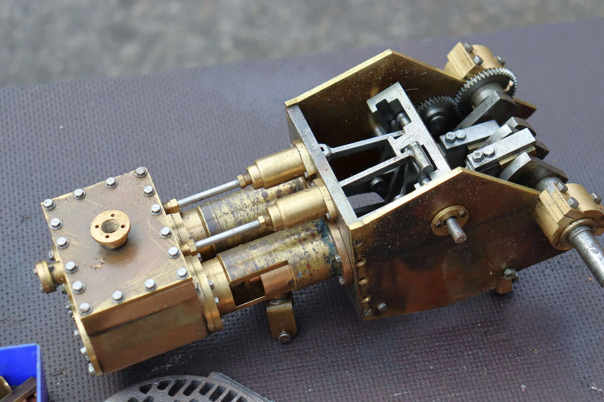2 inch scale Clayton steam wagon with commercial boiler
