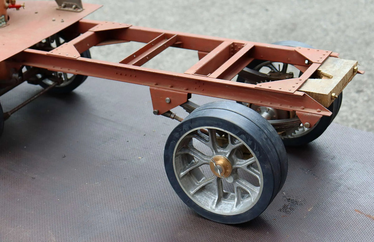 2 inch scale Clayton steam wagon with commercial boiler