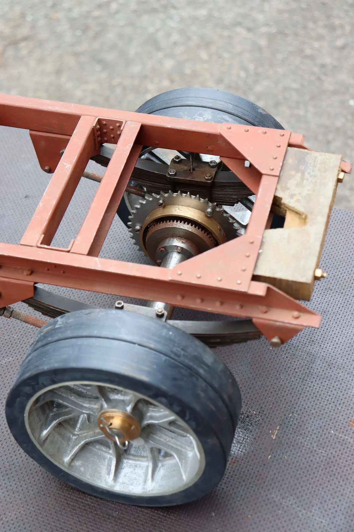 2 inch scale Clayton steam wagon with commercial boiler