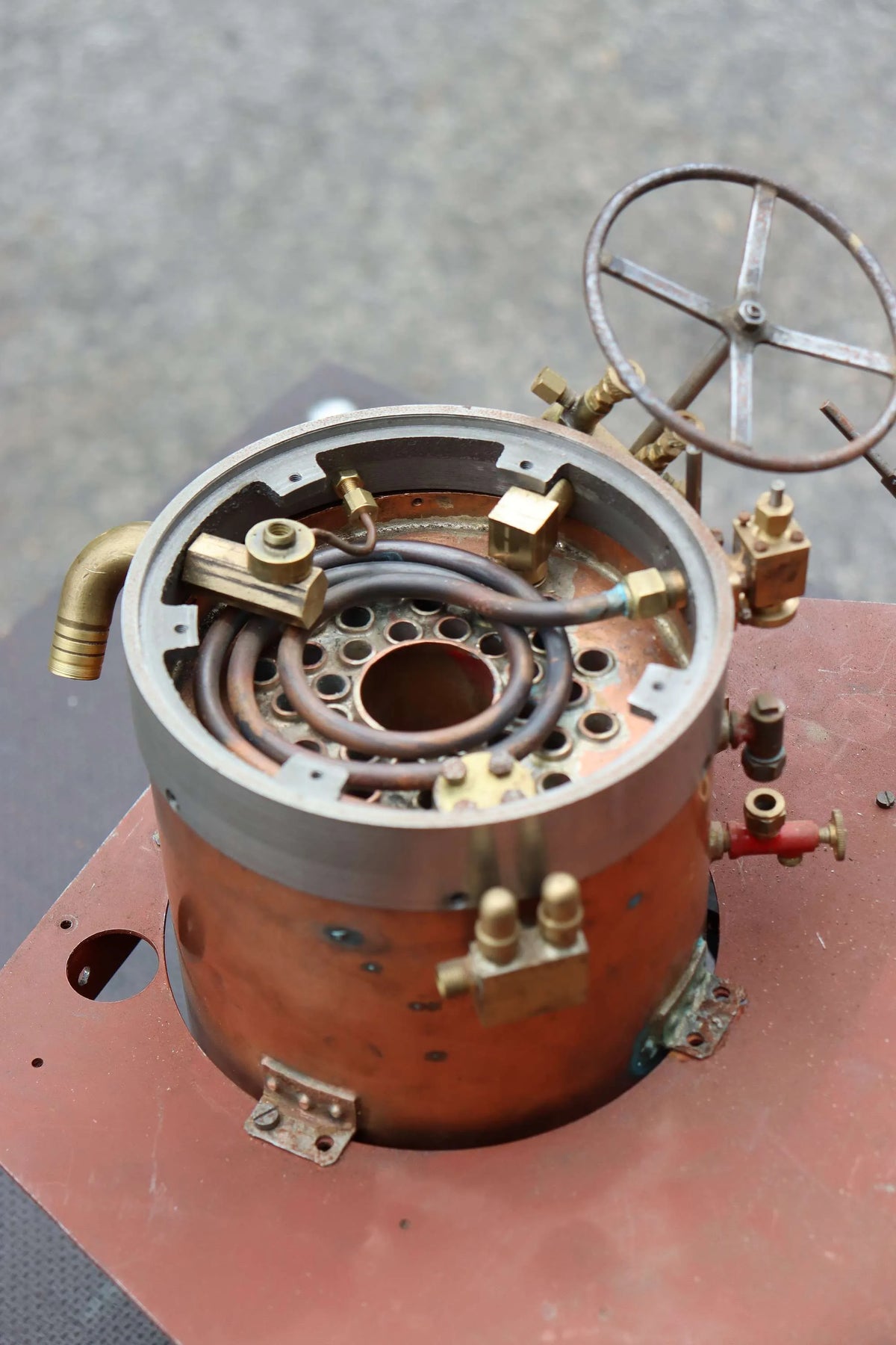 2 inch scale Clayton steam wagon with commercial boiler