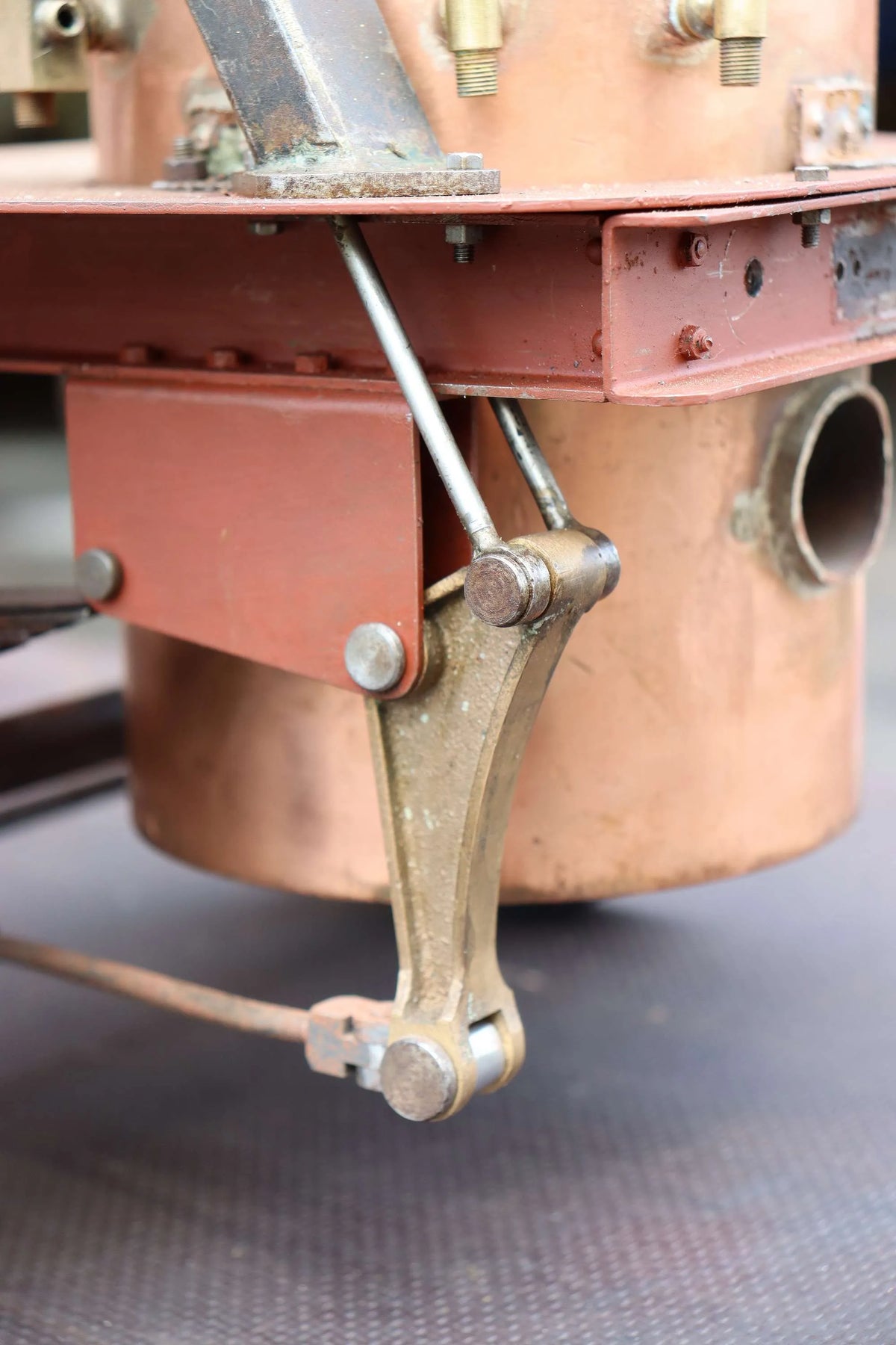 2 inch scale Clayton steam wagon with commercial boiler