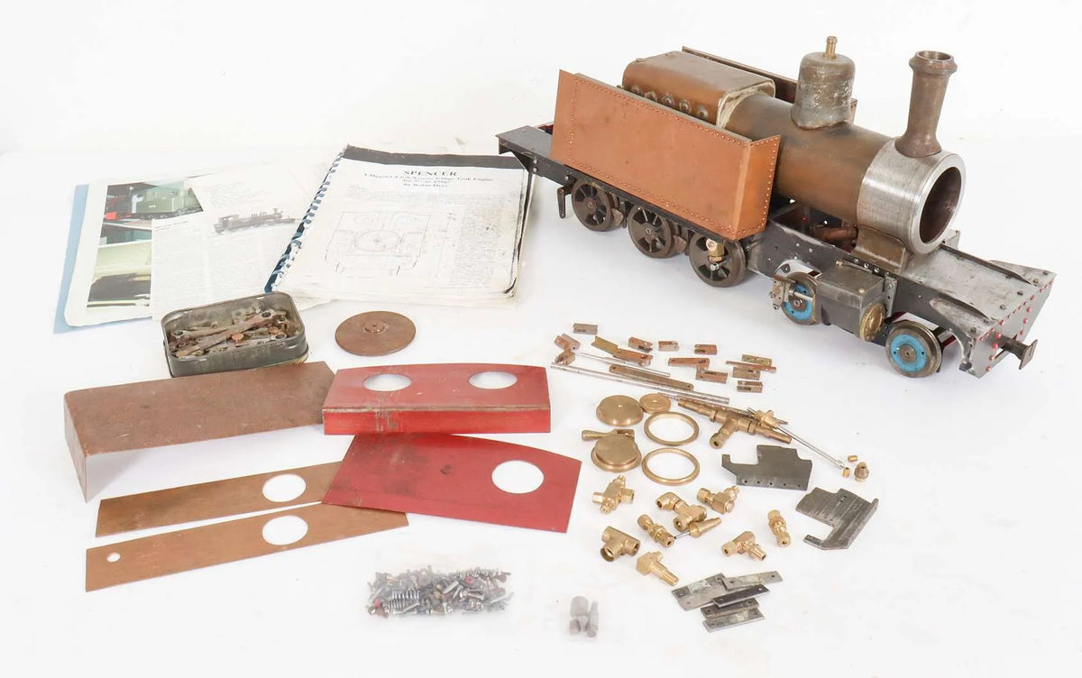 3 1/2 inch narrow gauge Hunslet 4-6-0