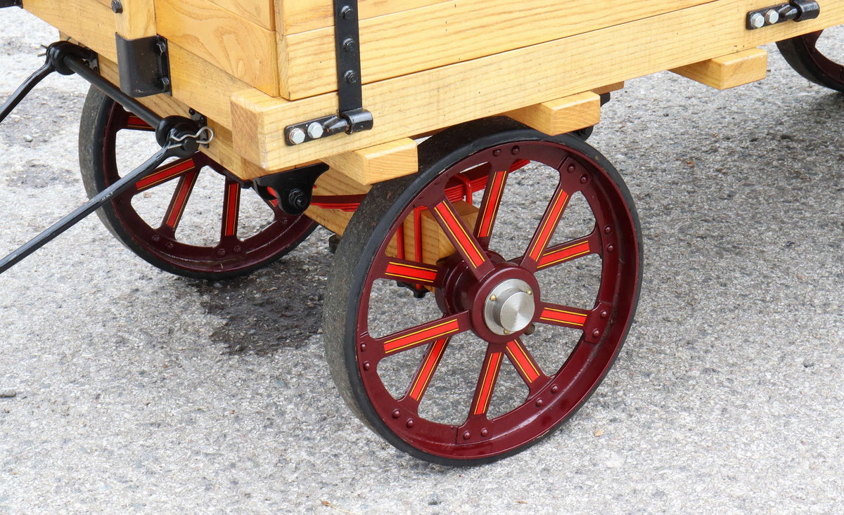 4 inch scale traction wagon