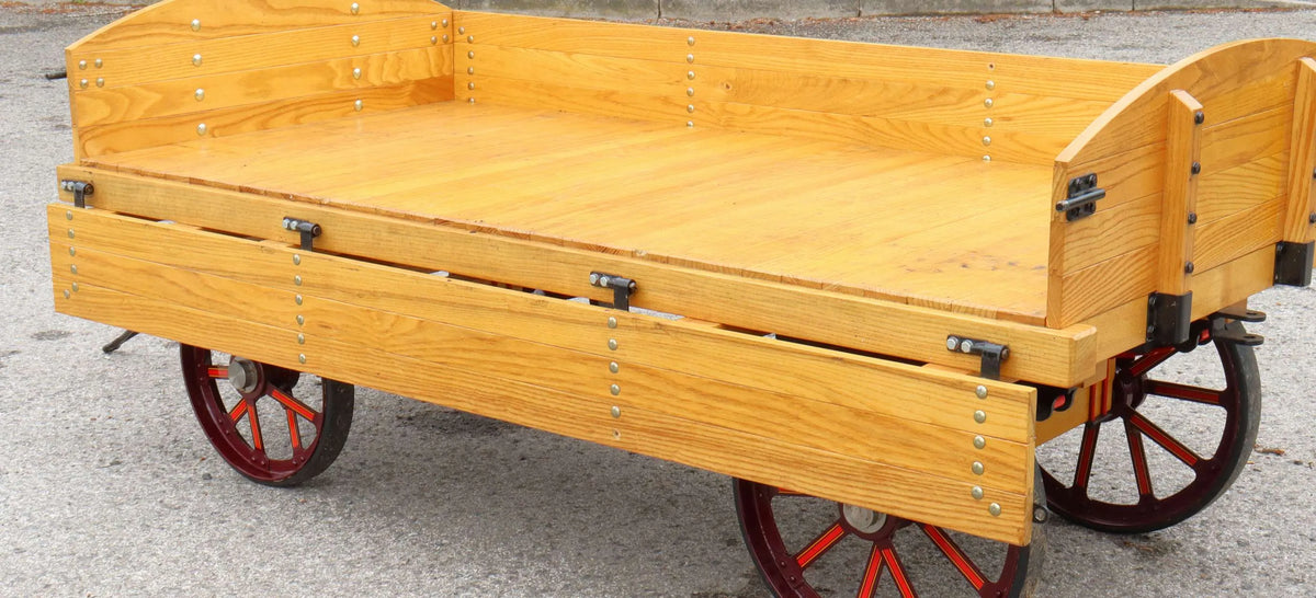 4 inch scale traction wagon