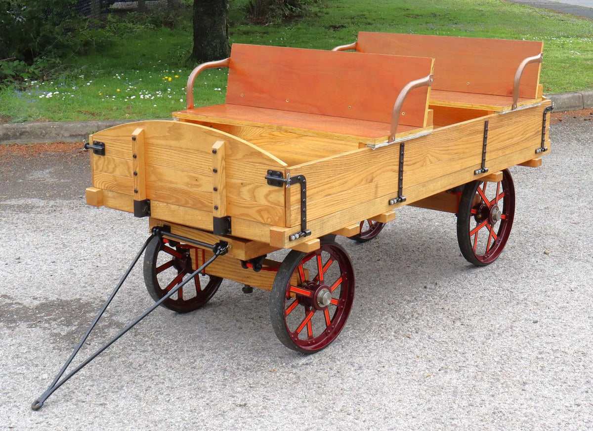 4 inch scale traction wagon