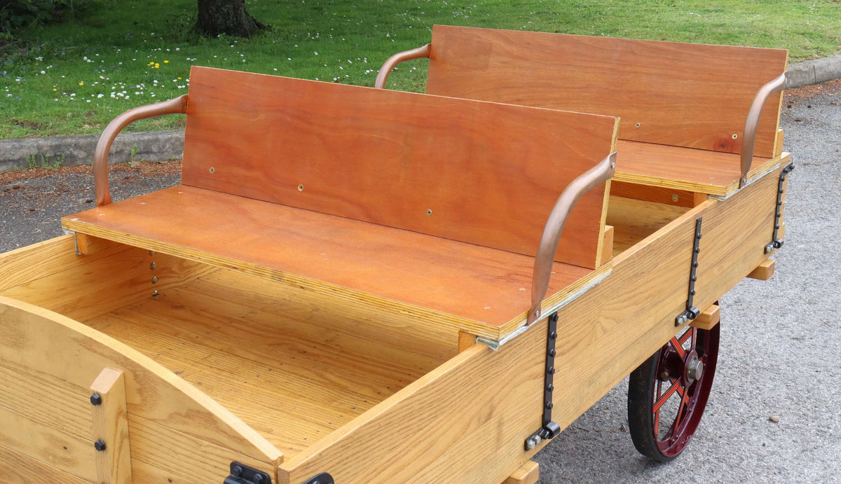 4 inch scale traction wagon