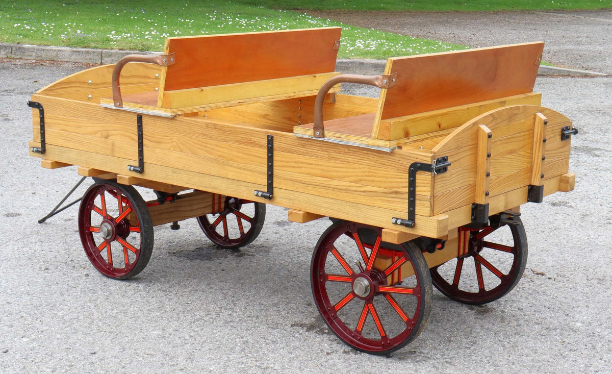 4 inch scale traction wagon