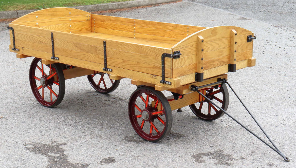 4 inch scale traction wagon