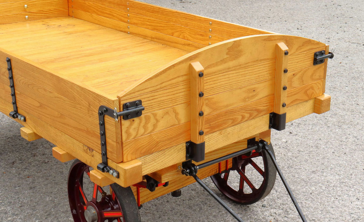 4 inch scale traction wagon