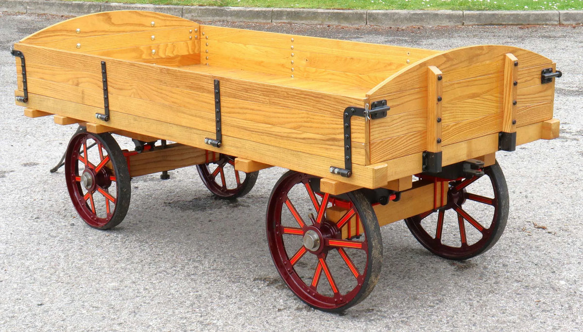 4 inch scale traction wagon