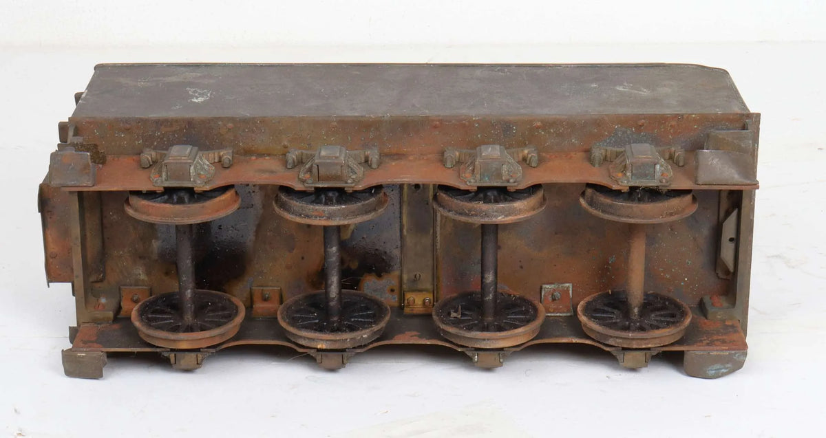 2 1/2 inch gauge eight-wheel tender & boiler cladding
