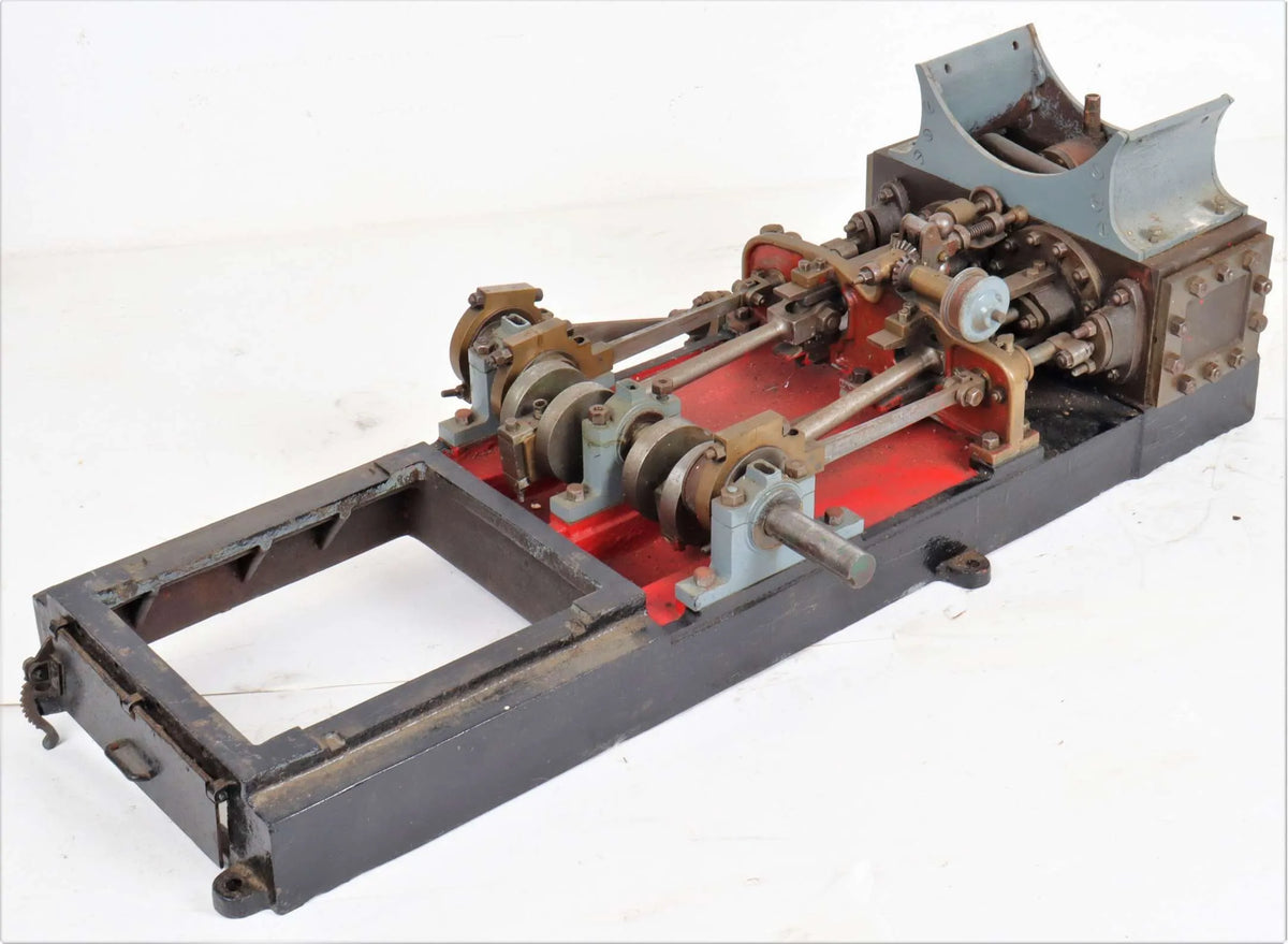 Undertype compound semi-portable engine
