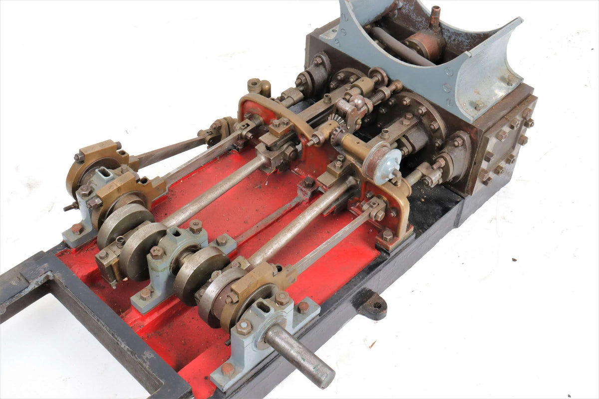 Undertype compound semi-portable engine