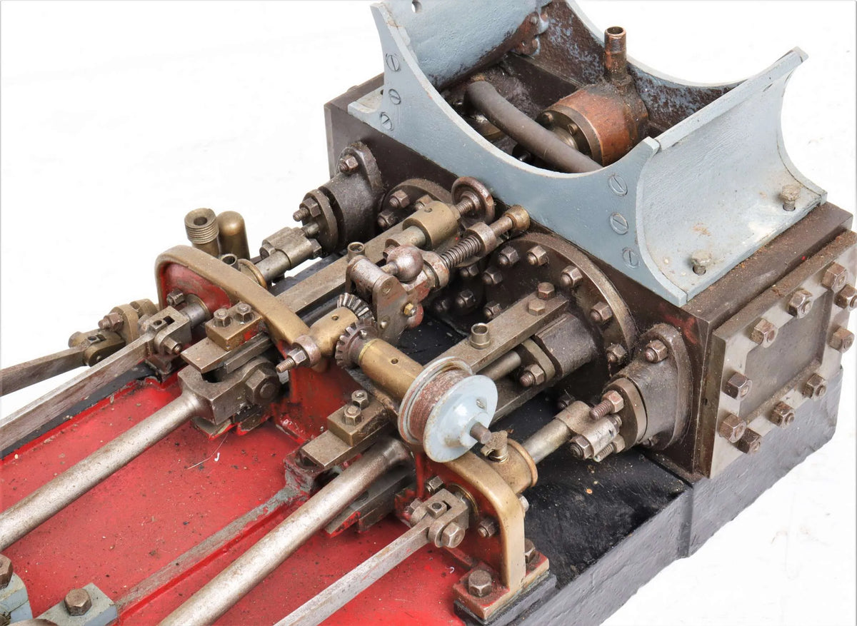Undertype compound semi-portable engine