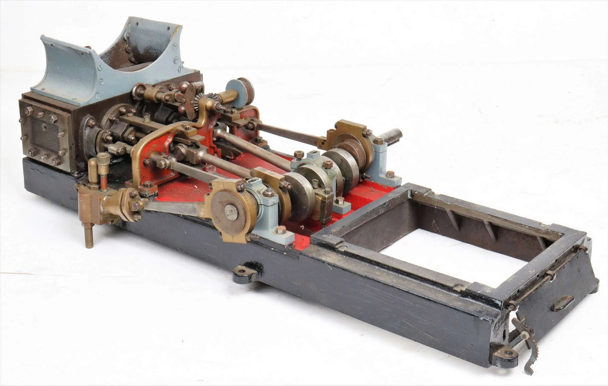 Undertype compound semi-portable engine
