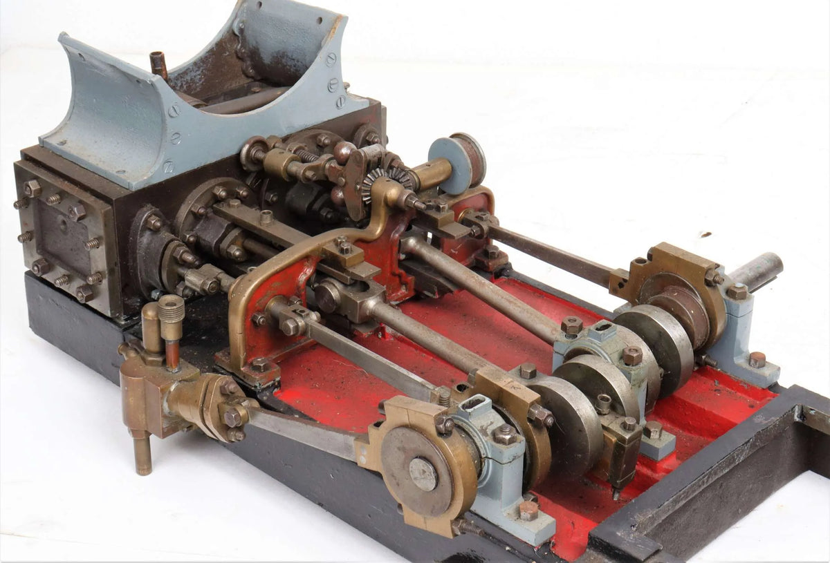 Undertype compound semi-portable engine