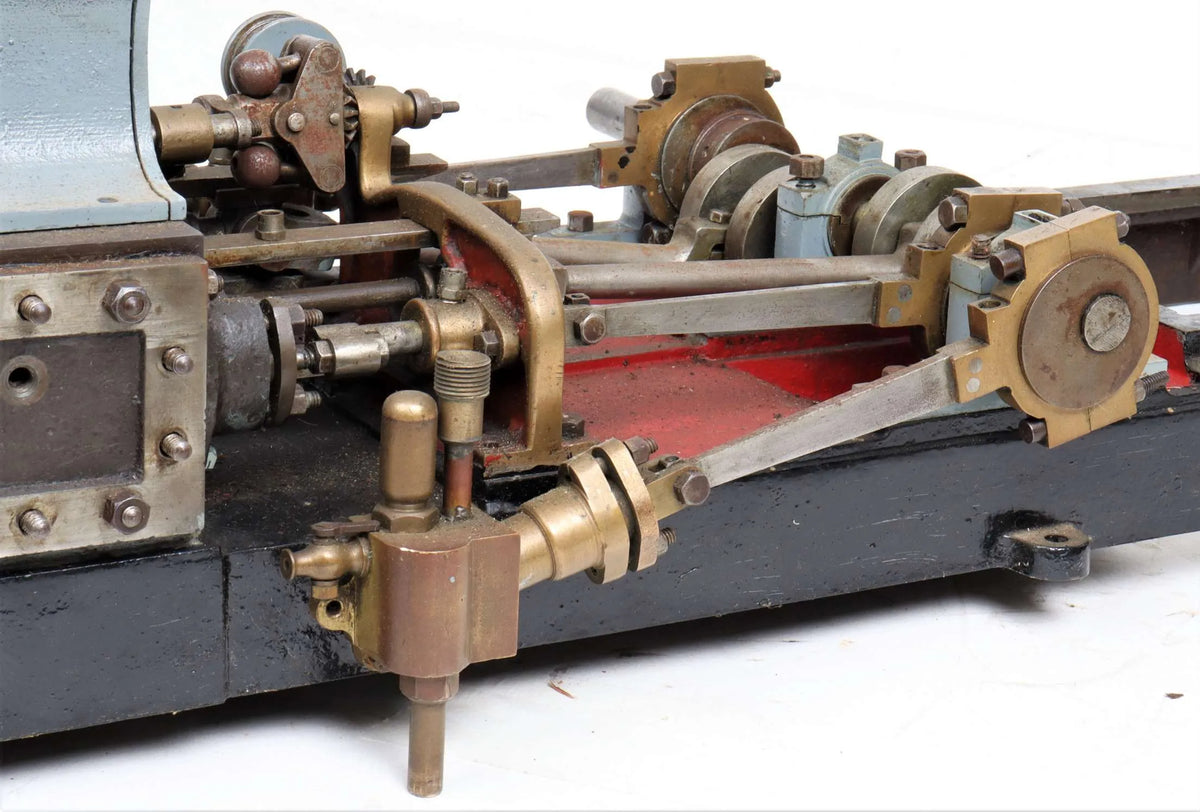 Undertype compound semi-portable engine