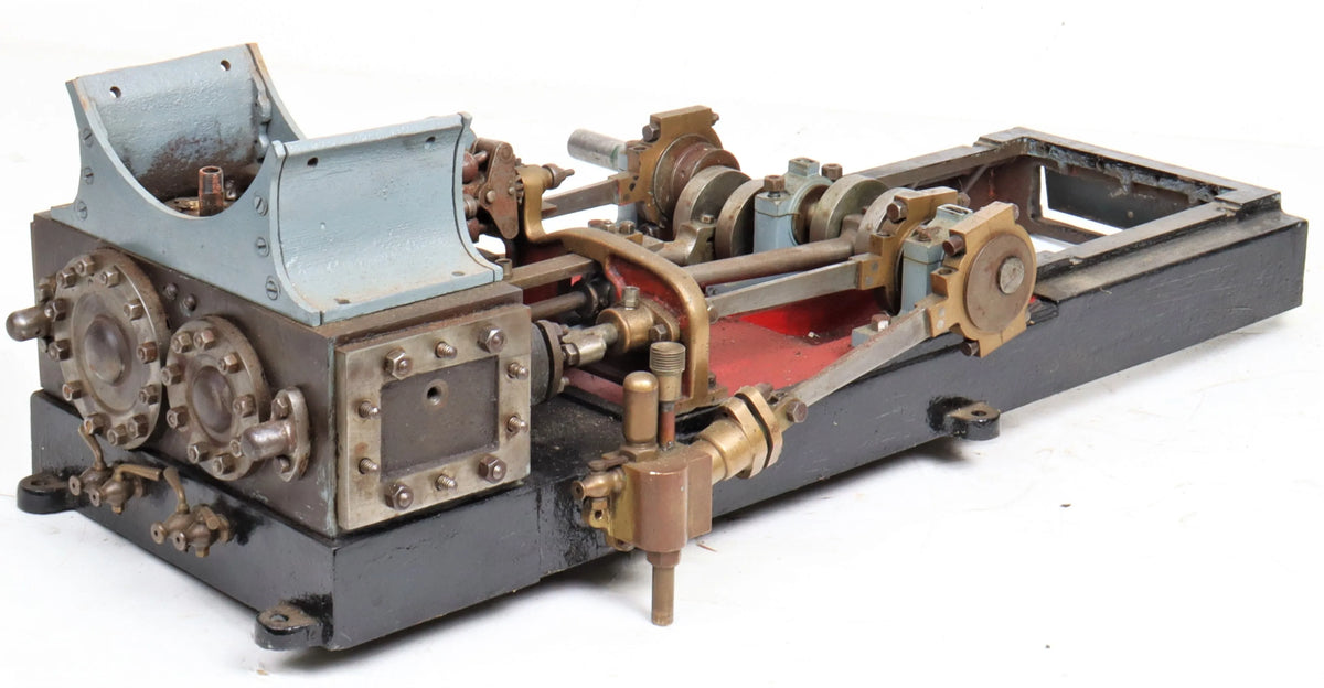 Undertype compound semi-portable engine