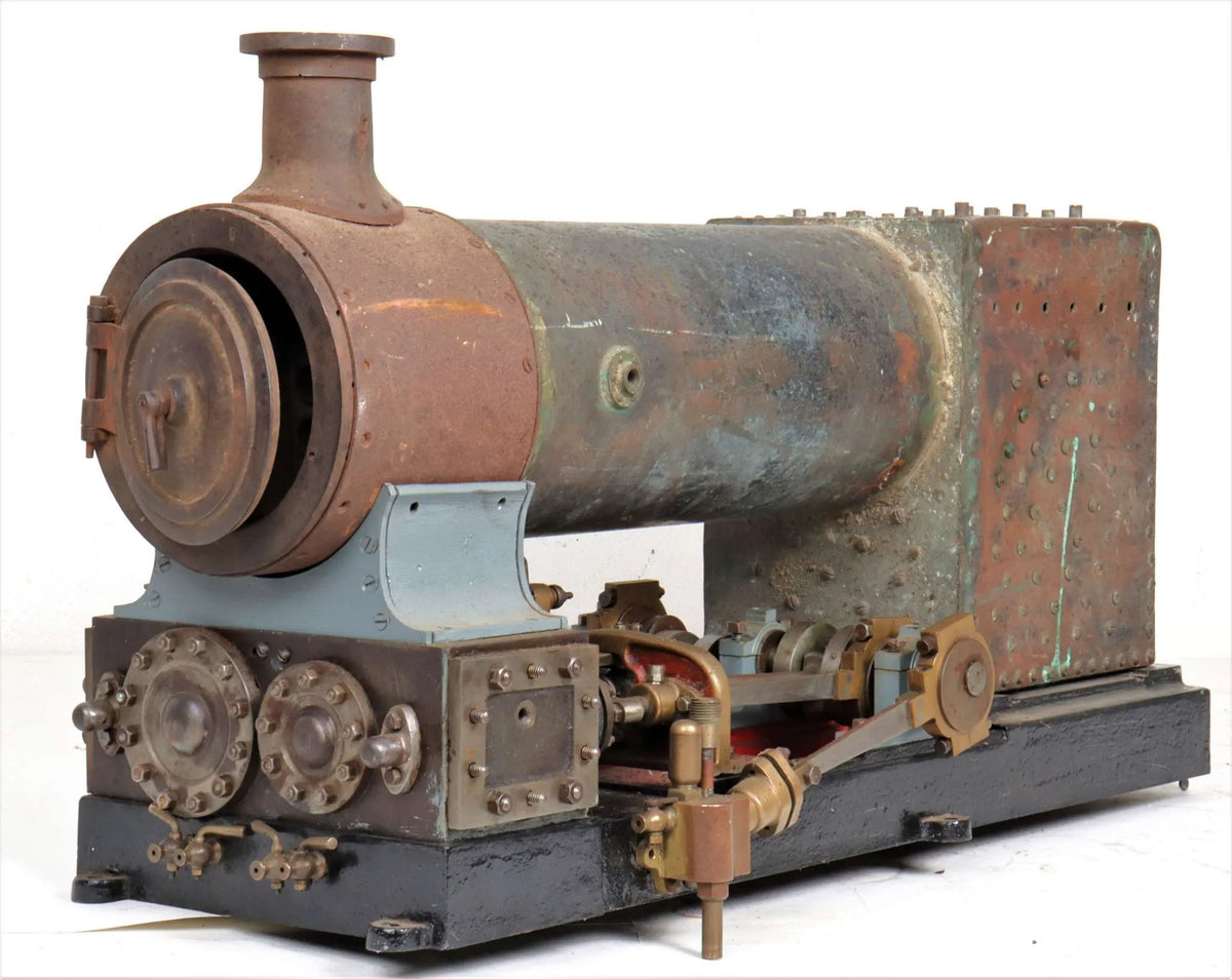 Undertype compound semi-portable engine