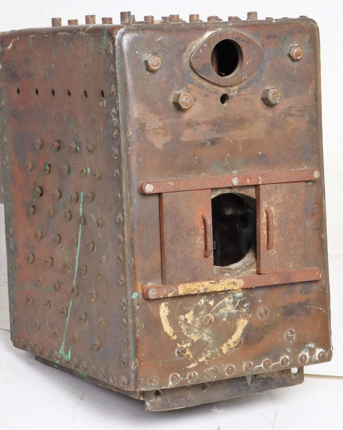 Undertype compound semi-portable engine