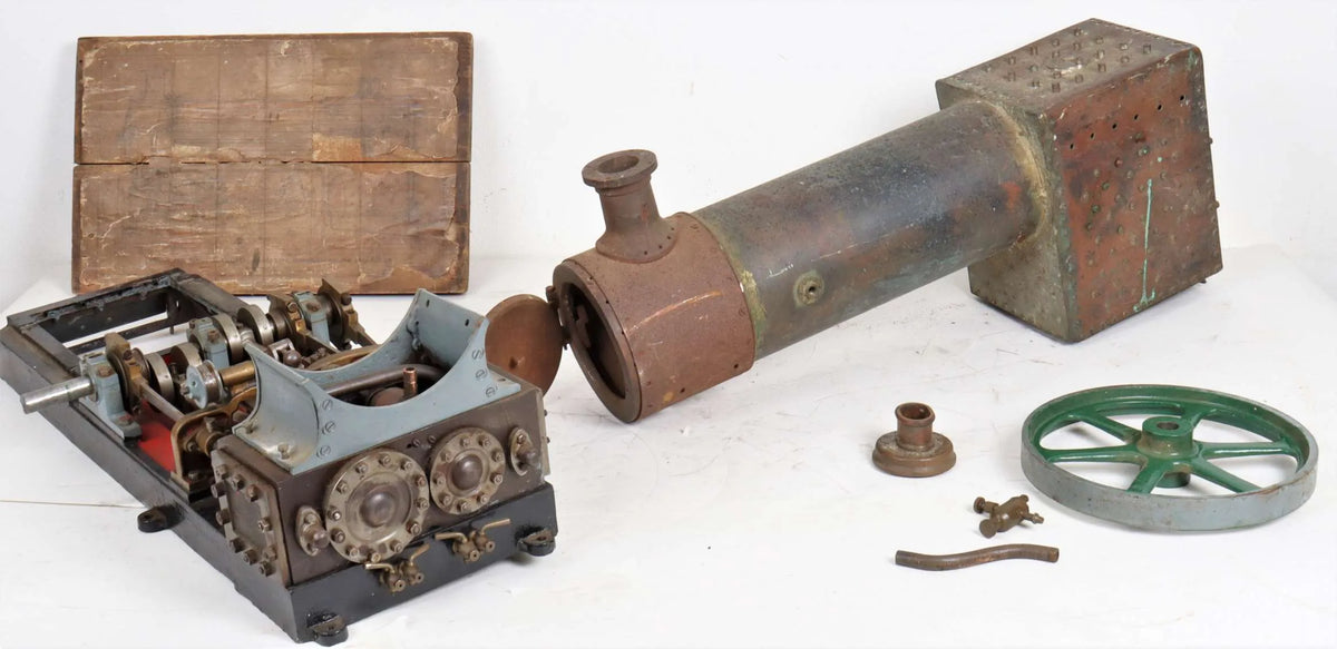 Undertype compound semi-portable engine