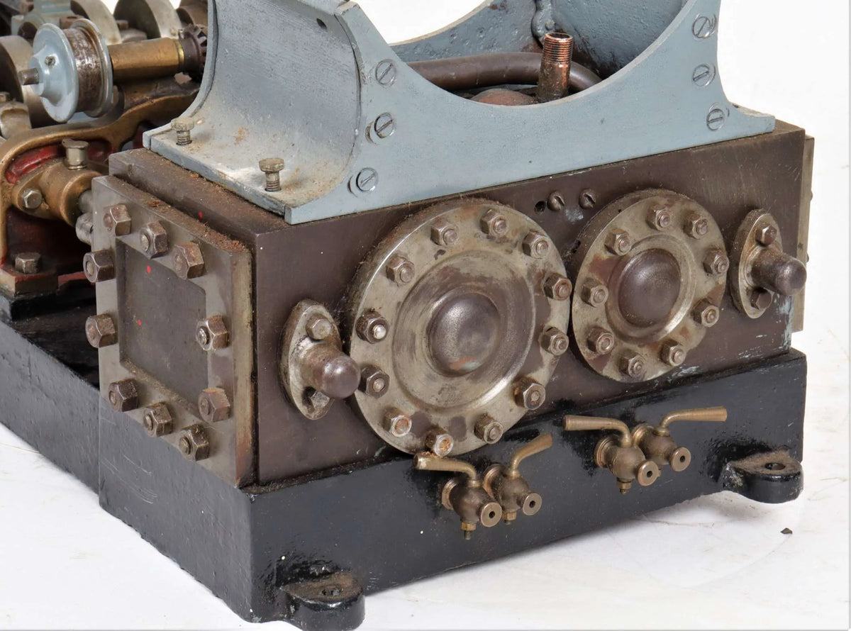 Undertype compound semi-portable engine
