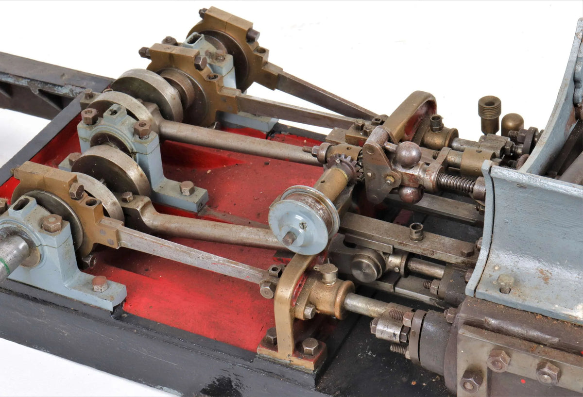 Undertype compound semi-portable engine