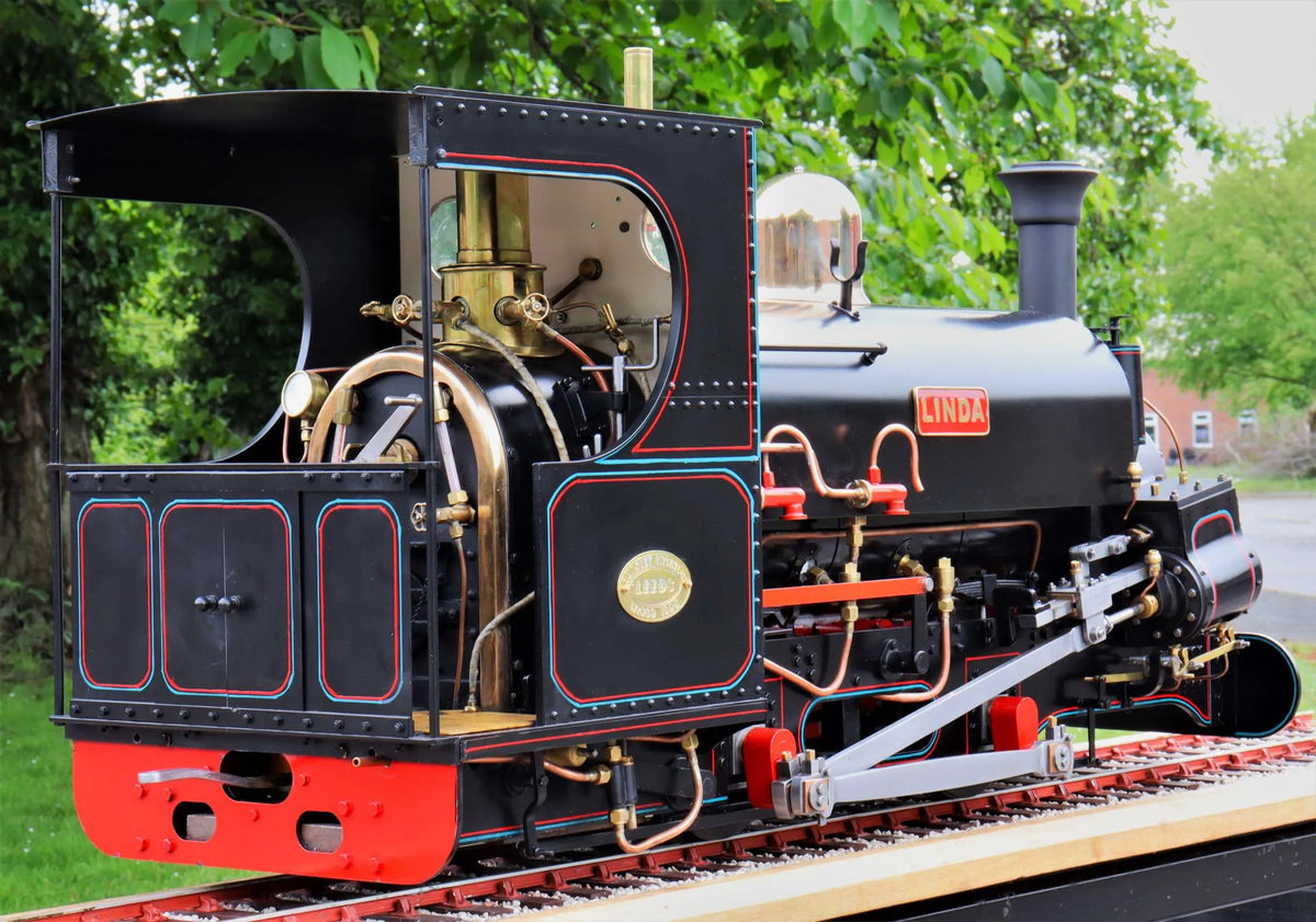 3 1/2 inch gauge Hunslet Penrhyn Class 0-4-0ST No.589 "Linda"
