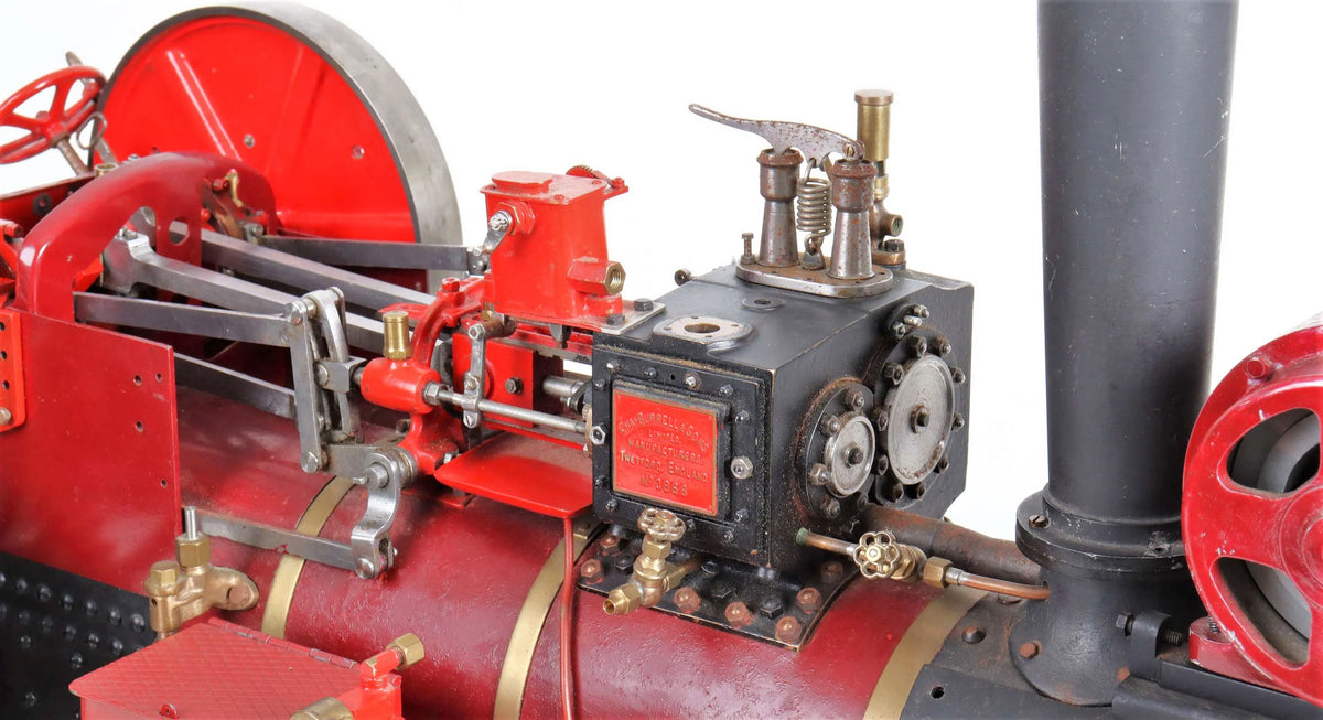 2 inch scale Burrell Gold Medal Showmans Tractor