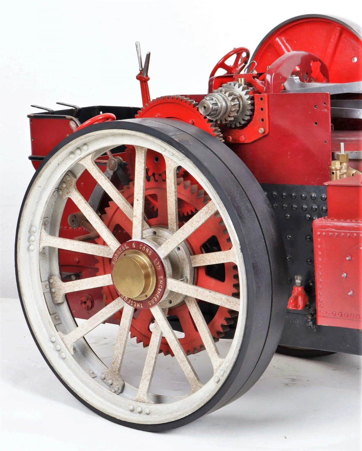 2 inch scale Burrell Gold Medal Showmans Tractor