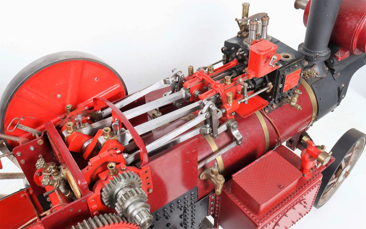 2 inch scale Burrell Gold Medal Showmans Tractor