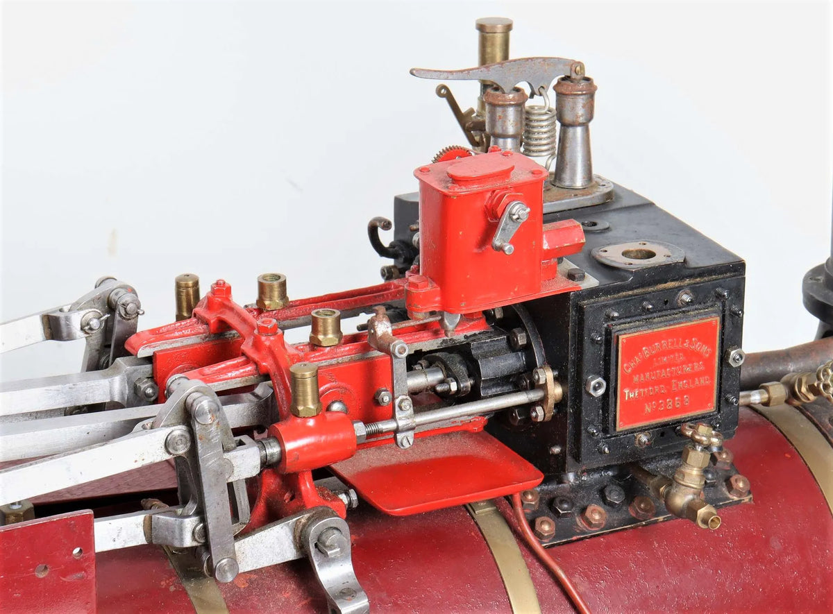 2 inch scale Burrell Gold Medal Showmans Tractor