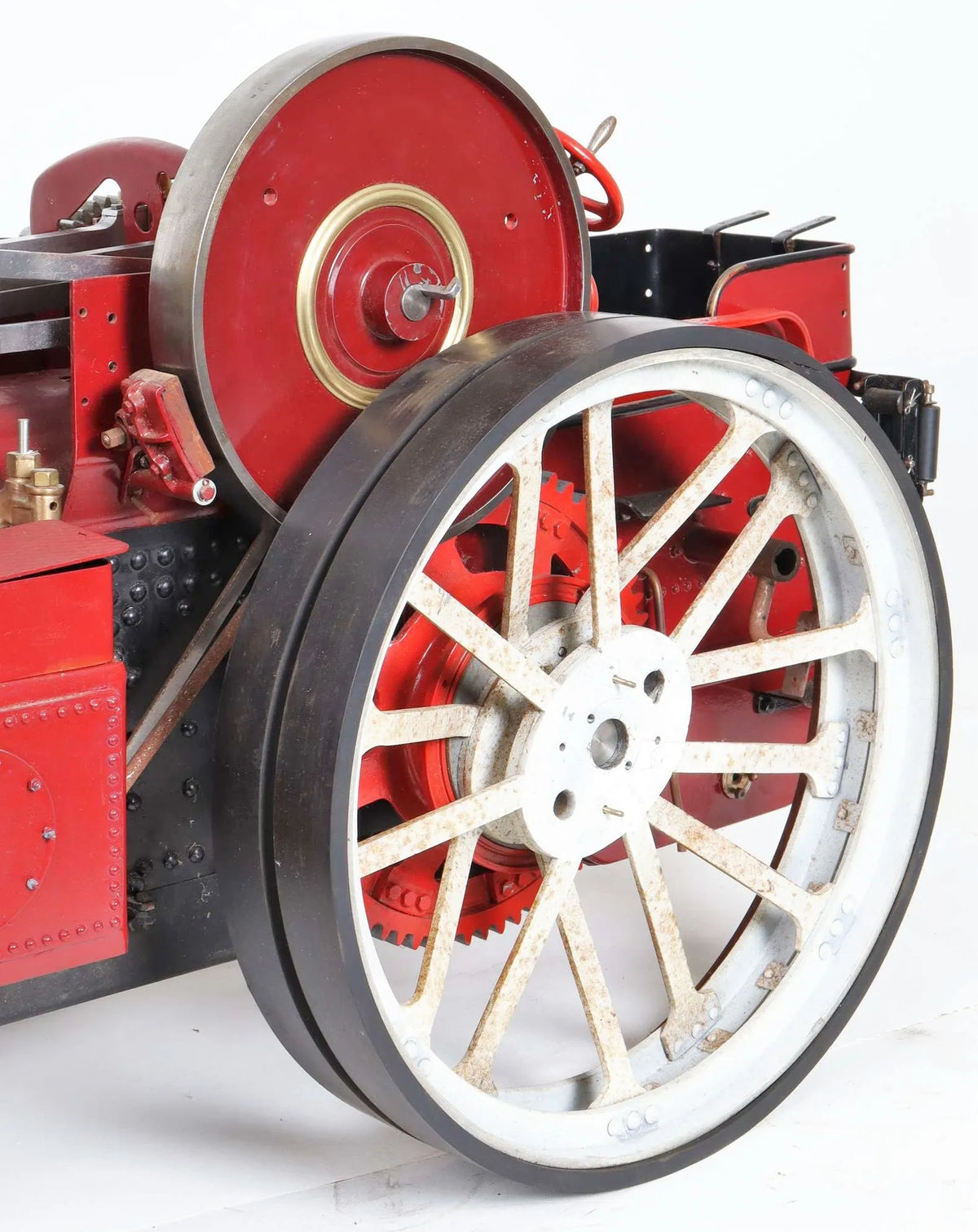 2 inch scale Burrell Gold Medal Showmans Tractor