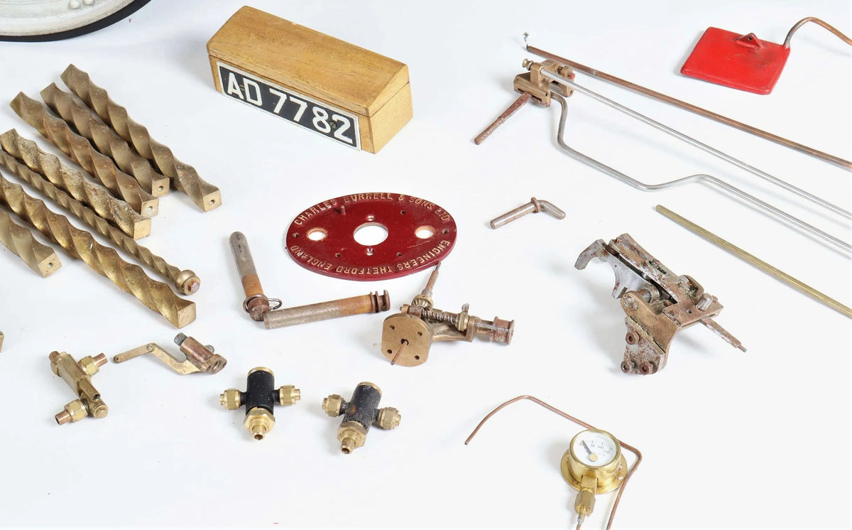 2 inch scale Burrell Gold Medal Showmans Tractor