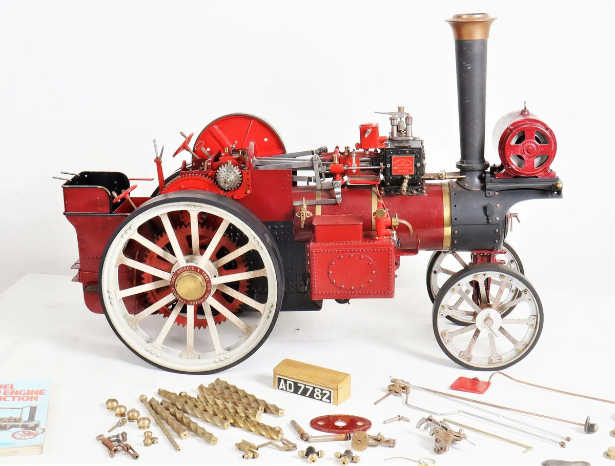 2 inch scale Burrell Gold Medal Showmans Tractor