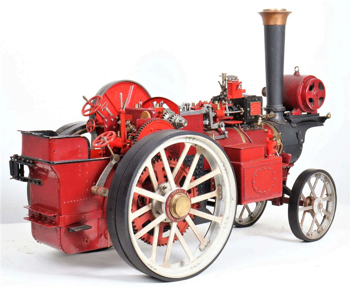 2 inch scale Burrell Gold Medal Showmans Tractor