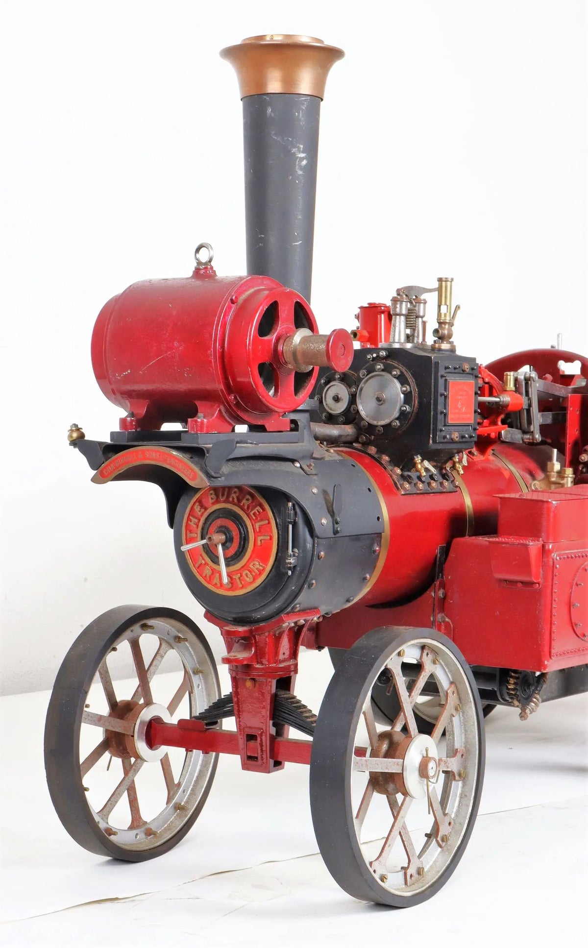 2 inch scale Burrell Gold Medal Showmans Tractor