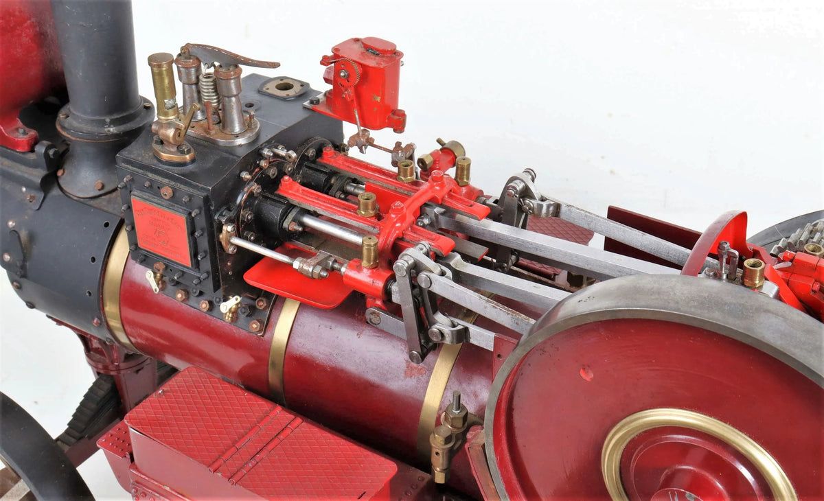 2 inch scale Burrell Gold Medal Showmans Tractor