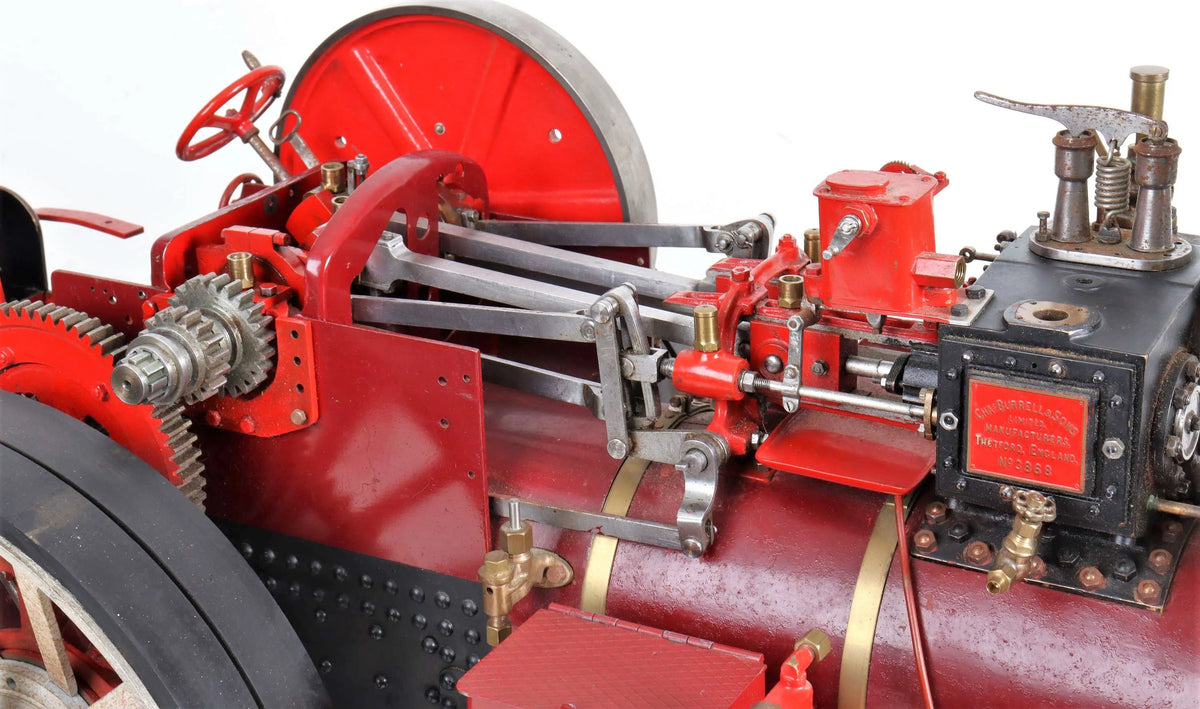 2 inch scale Burrell Gold Medal Showmans Tractor