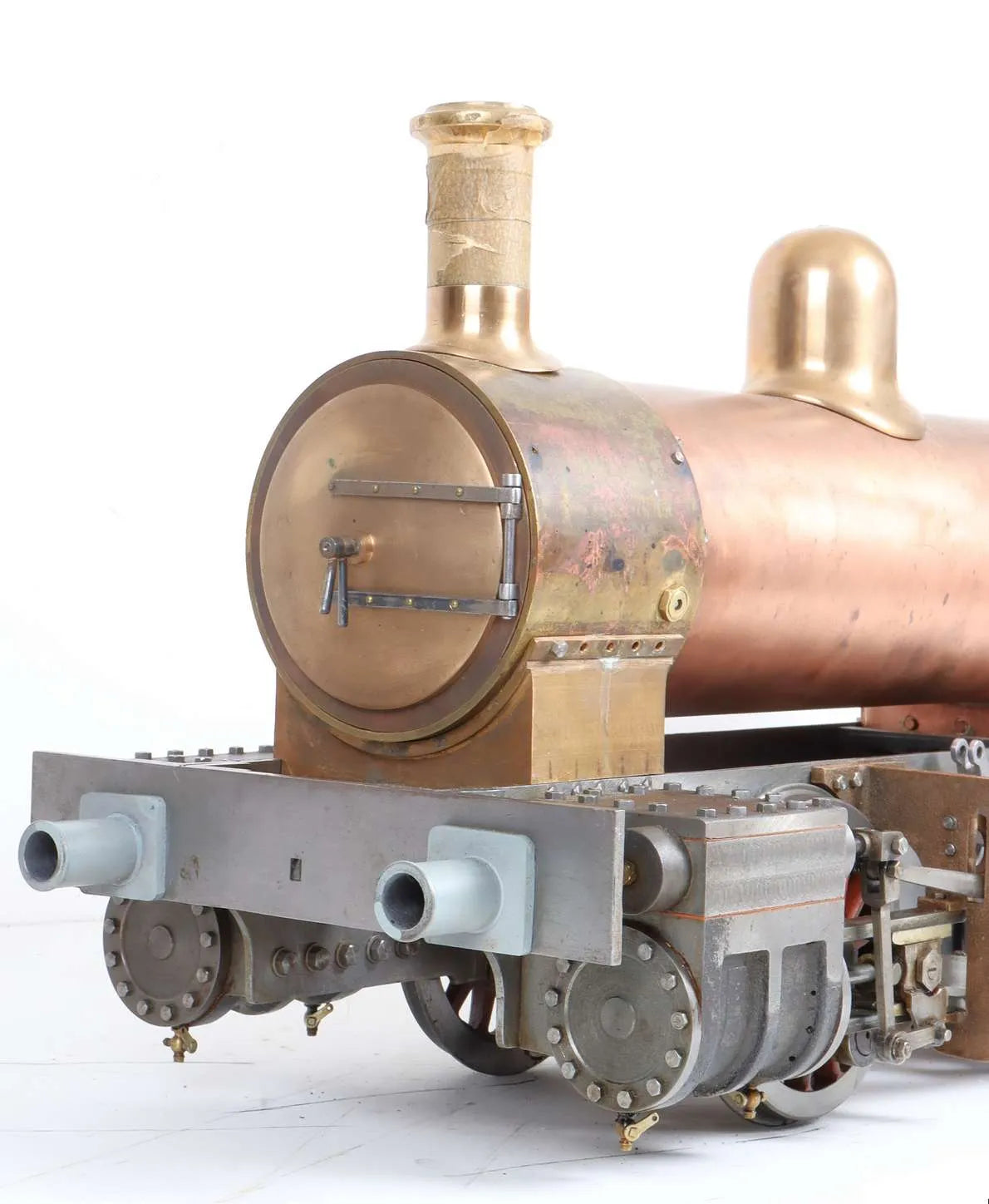 5 inch gauge "Simplex" 0-6-0T with commercial boiler
