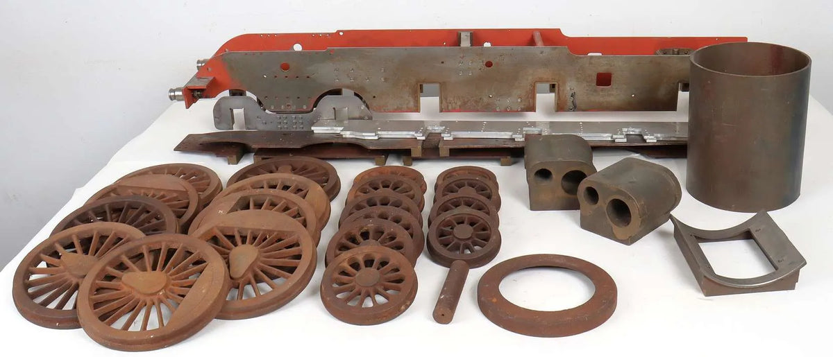 5 inch gauge LNER B1 "Springbok" frames & castings