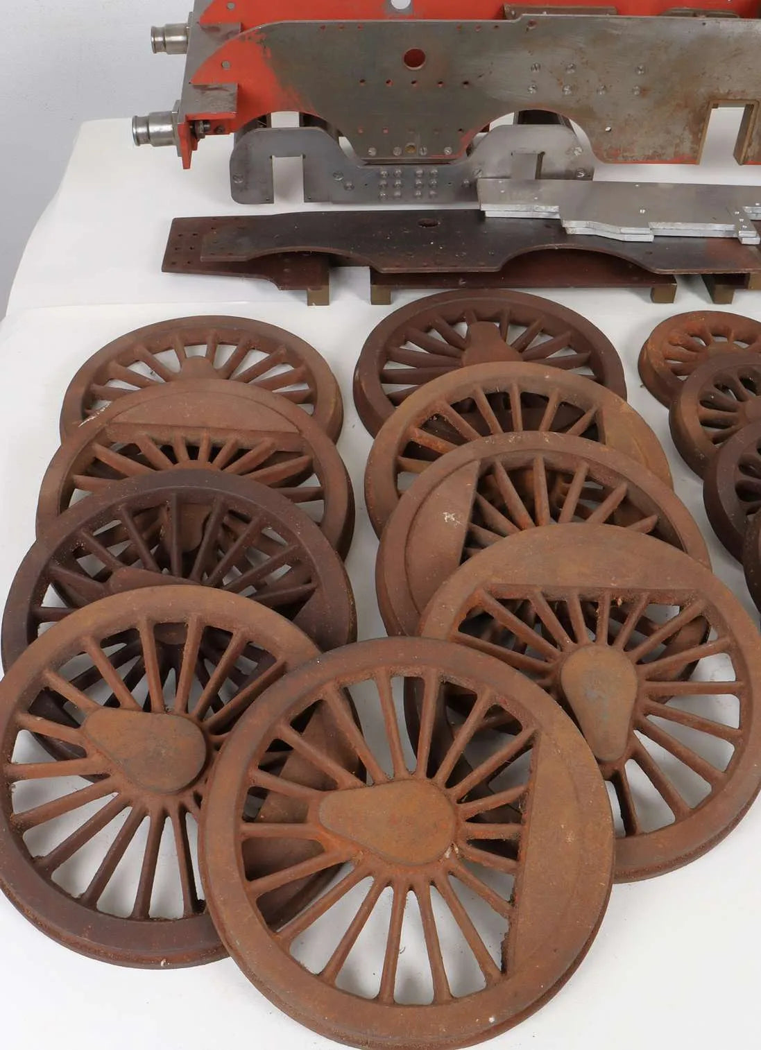5 inch gauge LNER B1 "Springbok" frames & castings